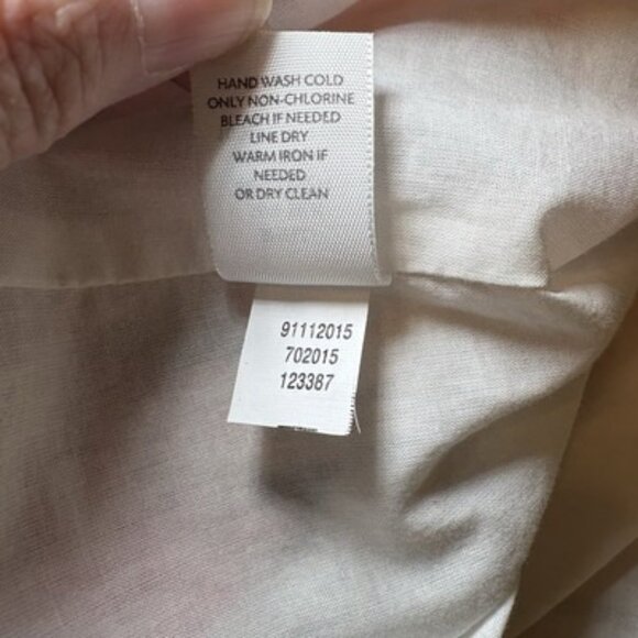 J Jill Top Size M Sleeveless Silk Linen Blend M Coral Feminine Career Office - Picture 6 of 7